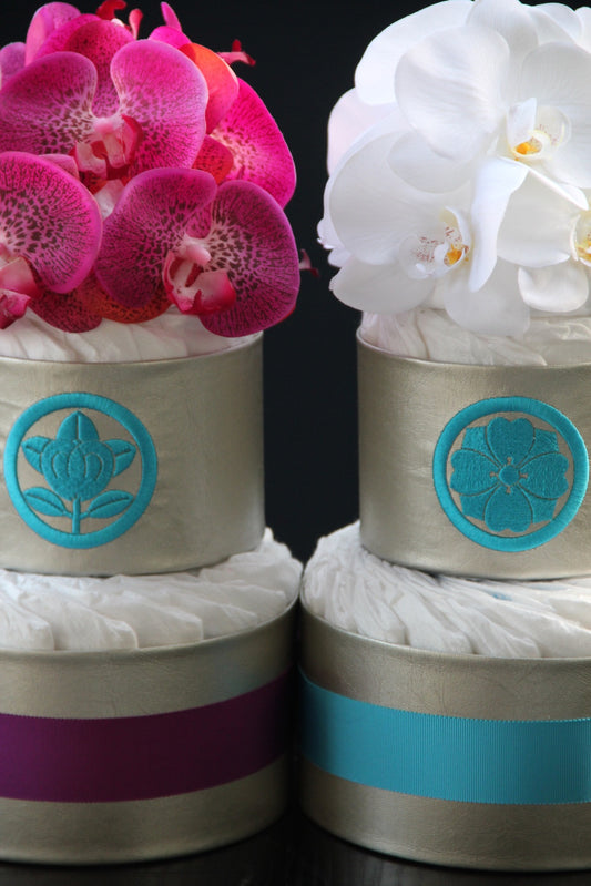 【カスタムオーダー】Kamonー家紋ーおむつケーキの写真