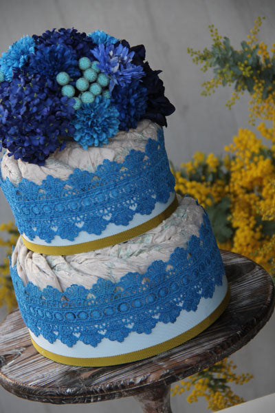Blue&Blue ダイパーケーキ おむつケーキ